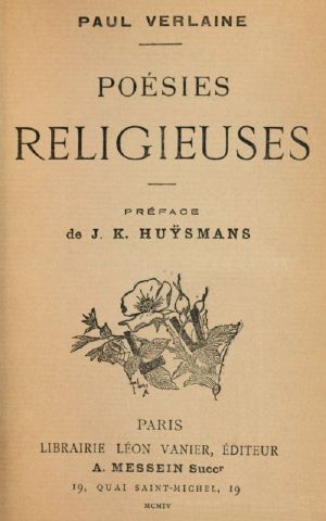 [Gutenberg 61039] • Poésies religieuses / Préface de J. K. Huÿsmans